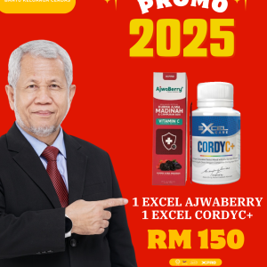 1 Excel Ajwaberry & 1 Excel CordyC+