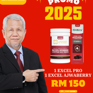 1 Excel Pro & 1 Excel Ajwaberry